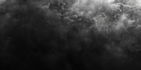 Dark Smoke Swirls. Mysterious and Mesmerizing Concept