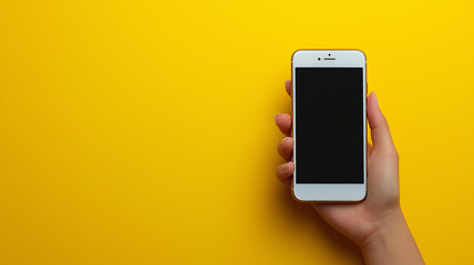 mobile phone in hand