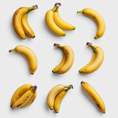 bananas on a clean white background.