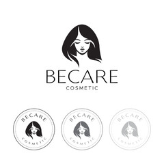 Elegant Skin Care and Cosmetic Logo Template