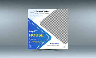 Perfect House For Sale Social Media Post