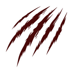 animal Claw scratches mark