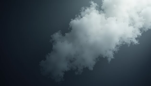 Dark Stormy Cloudy Smoke - Dramatic Sky Background for Weather, Nature, and Atmospheric Themes