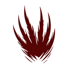 animal Claw scratches mark