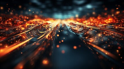 Fototapeta premium abstract dark night creative blurry outdoor asphalt on black background.