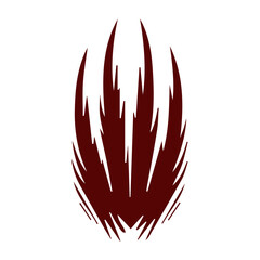 animal Claw scratches mark