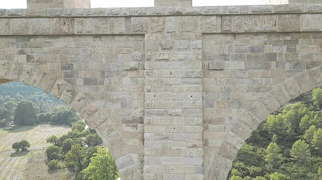 The Roquefavour Aqueduct near Aix-en-Provence (France)