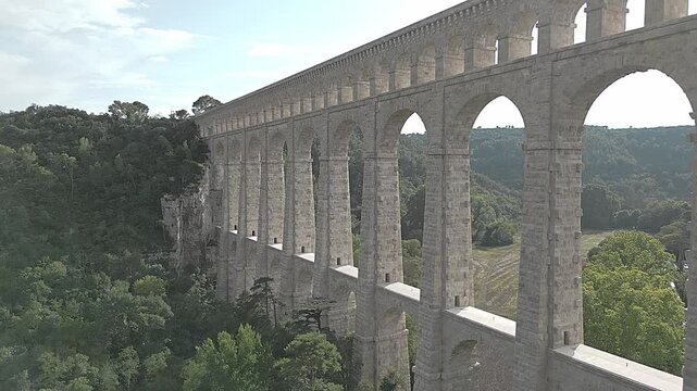 The Roquefavour Aqueduct near Aix-en-Provence (France)