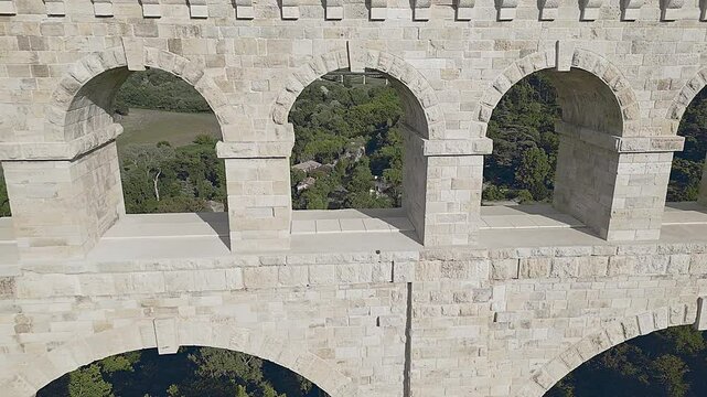 The Roquefavour Aqueduct near Aix-en-Provence (France)