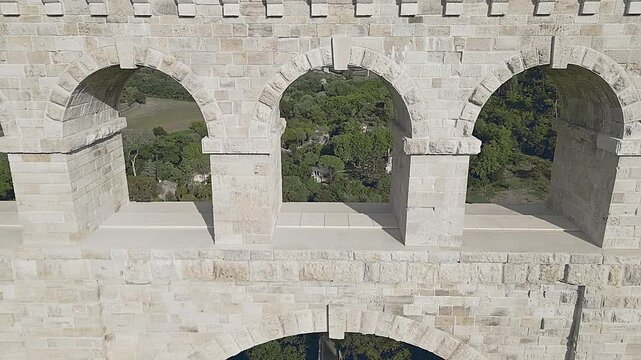 The Roquefavour Aqueduct near Aix-en-Provence (France)