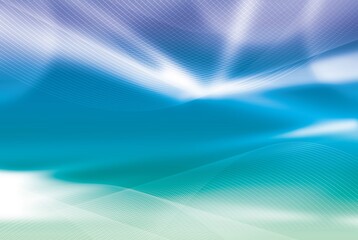 青と緑の空間背景