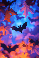 Fototapeta premium Happy Halloween background. Scary Lantern. All saints day. Day of Death.