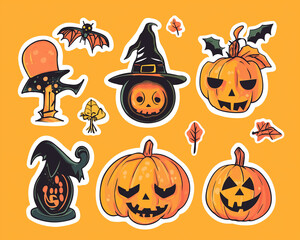 Happy Halloween background. Scary Lantern. All saints day. Day of Death.