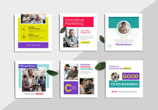 Business Social Media Posts