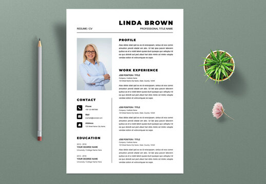 Clean Resume Layout