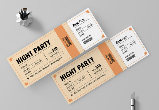 Event Ticket Template