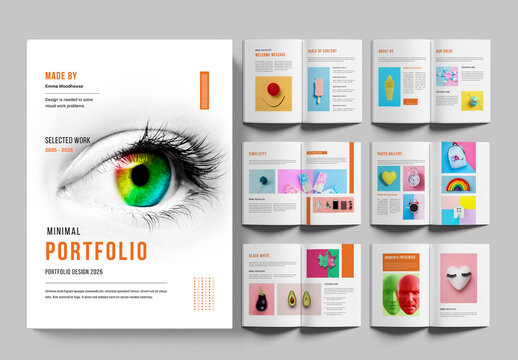 Minimal Portfolio Templates