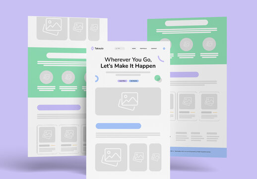 Wireframe Design Layout
