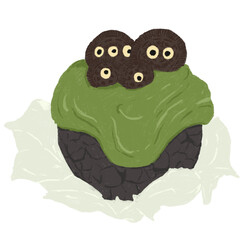 Halloween Cream puffs