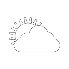 weather cloud icon