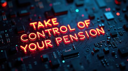Inspirational quote to take control of your pension finances