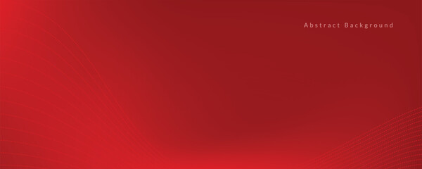 Obraz premium Abstract red wave background