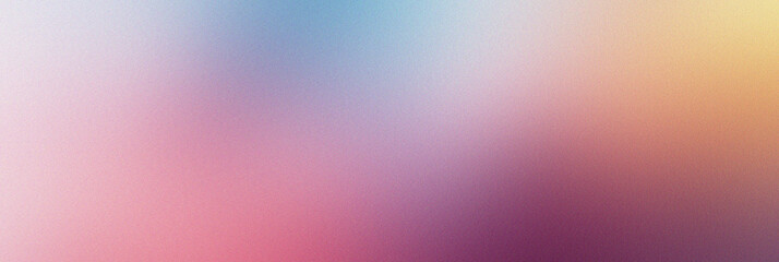 Noisy Gradient Pastel Background with Grain Texture and Blurred Effect