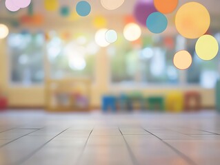 Fototapeta premium blurred daycare background