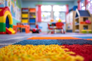 Fototapeta premium blurred daycare background