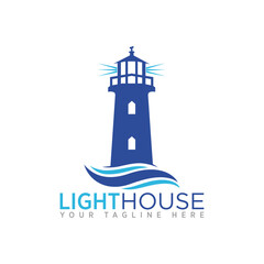 lighthouse logo design