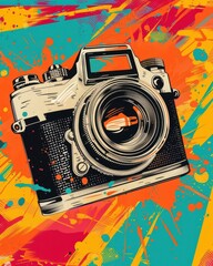 Fototapeta premium Abstract Geometric Art Portrait Design