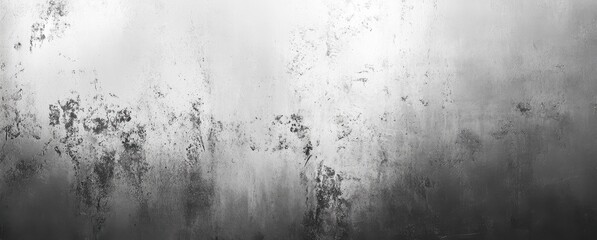 Grunge background with silver metal texture, grey gradient