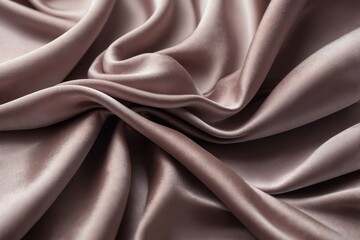 Fototapeta premium Smooth satin fabric texture with gentle drapes