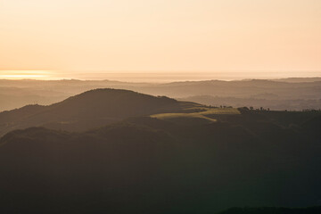 Alba sull'Appennino Marchigiano