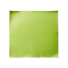 Green Crumpled Paper Texture Background
