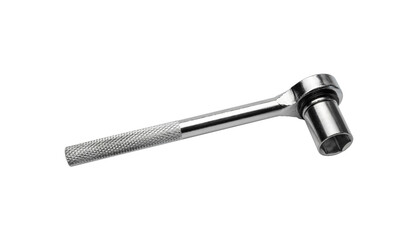 Socket Spanner Wrench on White Background