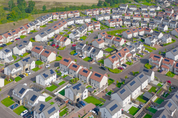 Fototapeta premium New housing development at Dargavel in Bishopton