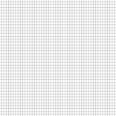 Black on white Squared grid seamless pattern. School notebook for mathematics. Grid paper sheet. Grid templates