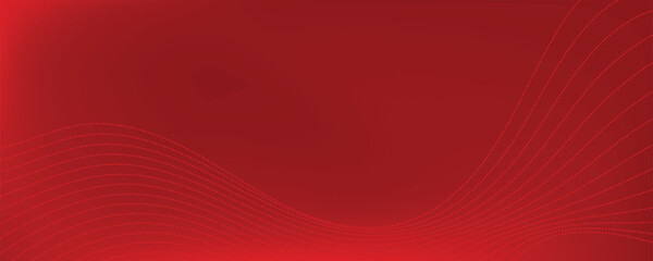 Abstract red wave background