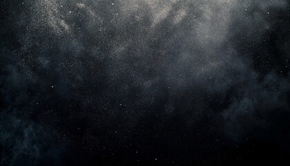 Vintage Grunge Texture: Dust Overlay Screen Effect on Black Background