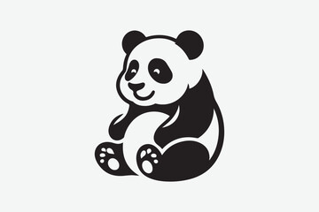 Panda vector art and illustration