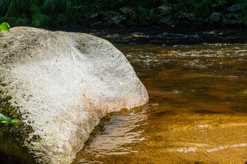 Hiking along Ilz River in the Bavarian Forest 2024