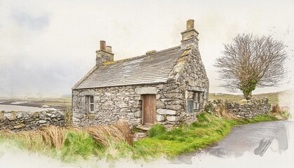 old irish village