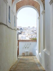 ARCO DE LAS MONJAS EN VEJER DE LA FRONTERA, C&Aacute;DIZ
