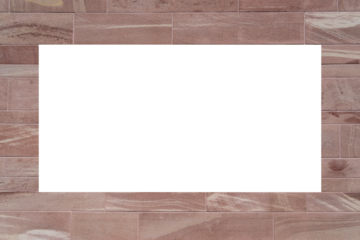 Interesting stone background overlay with white, text-free area. PNG.