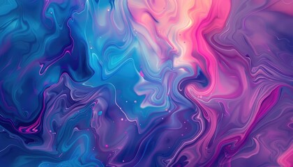 Fototapeta premium Abstract Swirling Liquid Art