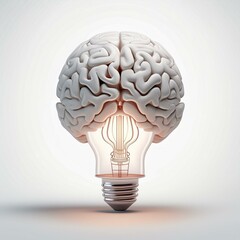 bulb with brain