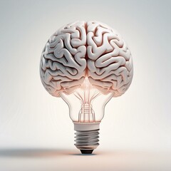 bulb with brain logo