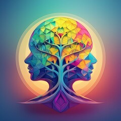 mental health logo concept