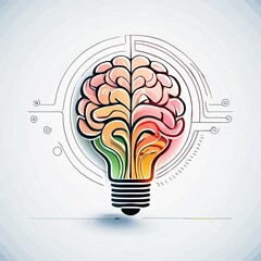 creative light bulb idea concept